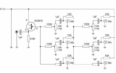 Micrófono de mesa multidireccional ajustable