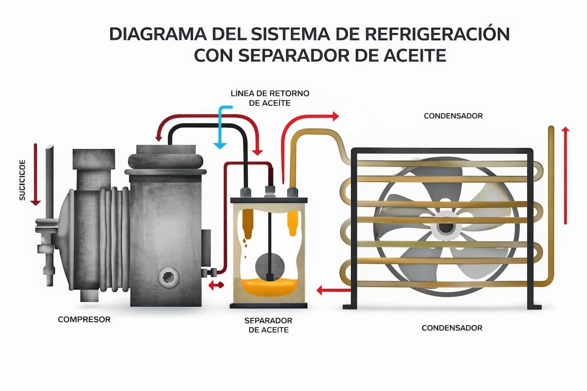 Requerimientos del aceite para refrigeración