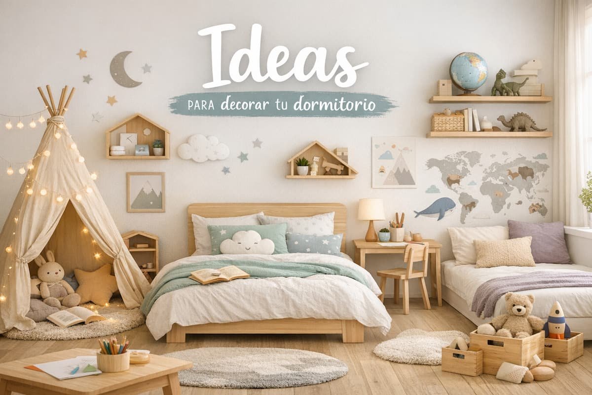Ideas para decorar tu dormitorio