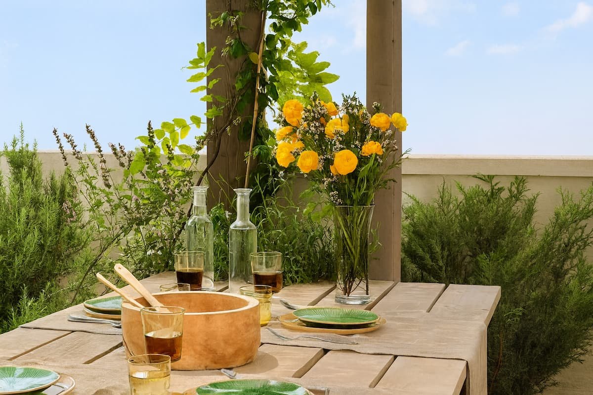 balcones flores y plantas en verano
