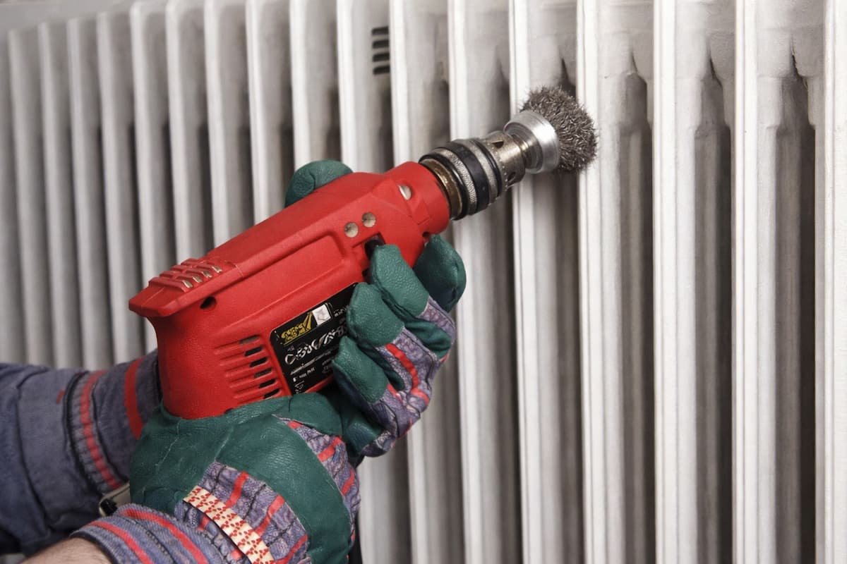 Como preparar una radiador y pintarlo