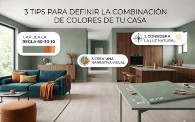 3 tips para definir la combinación de colores de tu casa