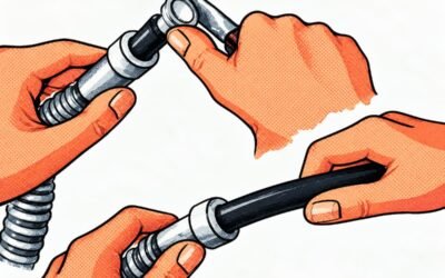 2 pasos para cambiar el teléfono de la ducha
