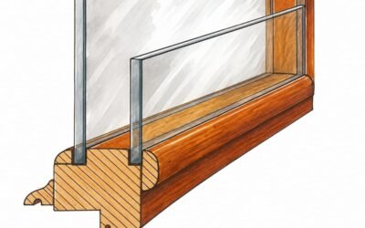 Colocar un burlete adhesivo y aislar con vidrio doble