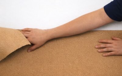 Encolar la pared, no el tejido