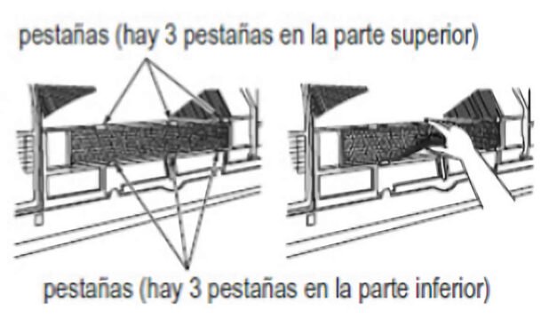 Cómo desmontar y limpiar el aire acondicionado