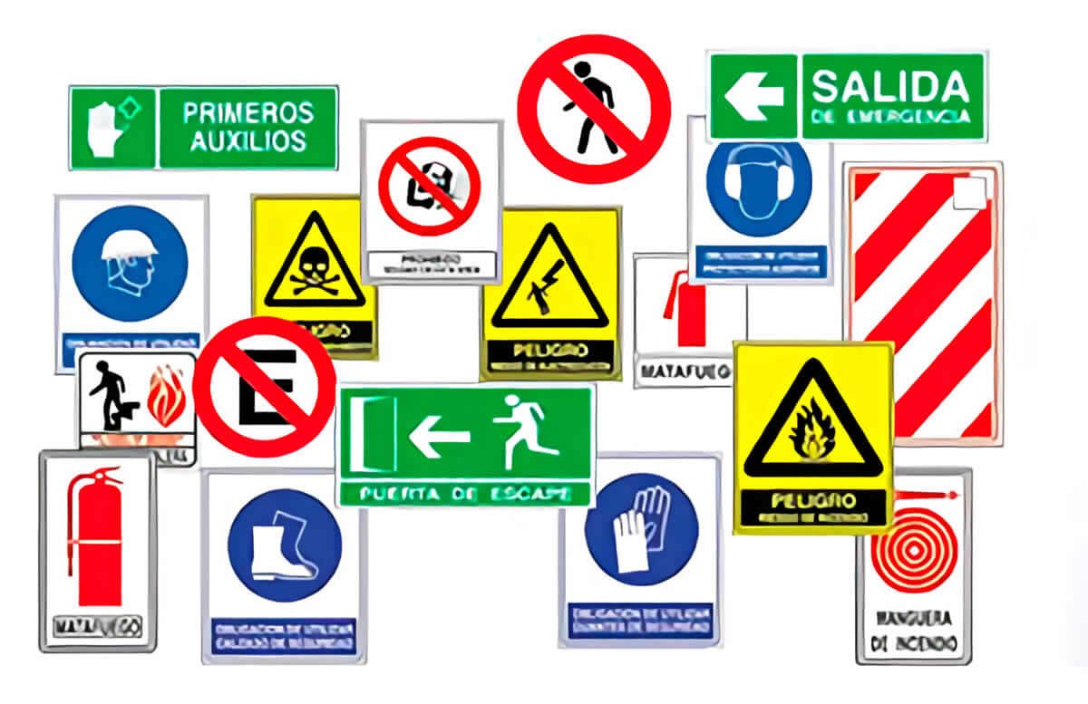 Carteles de seguridad para edificios y construcciones