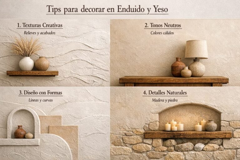 Tips para paredes y techos con revestimientos