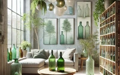 Cómo aprovechar los materiales reciclados para decorar tu sala pequeña con Estilo Moderno