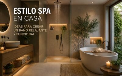 Baño tipo spa: relajación y confort en casa