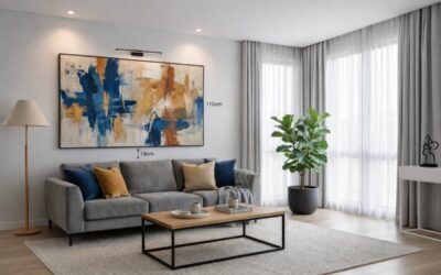 Moodboard: Sala de estar minimalista moderna