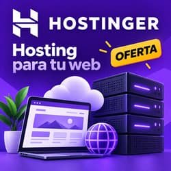 Hostinger hosting para crear tu sitio web